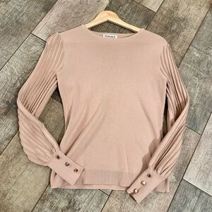 Nanette Lepore Blush Crew Neck Sweater
